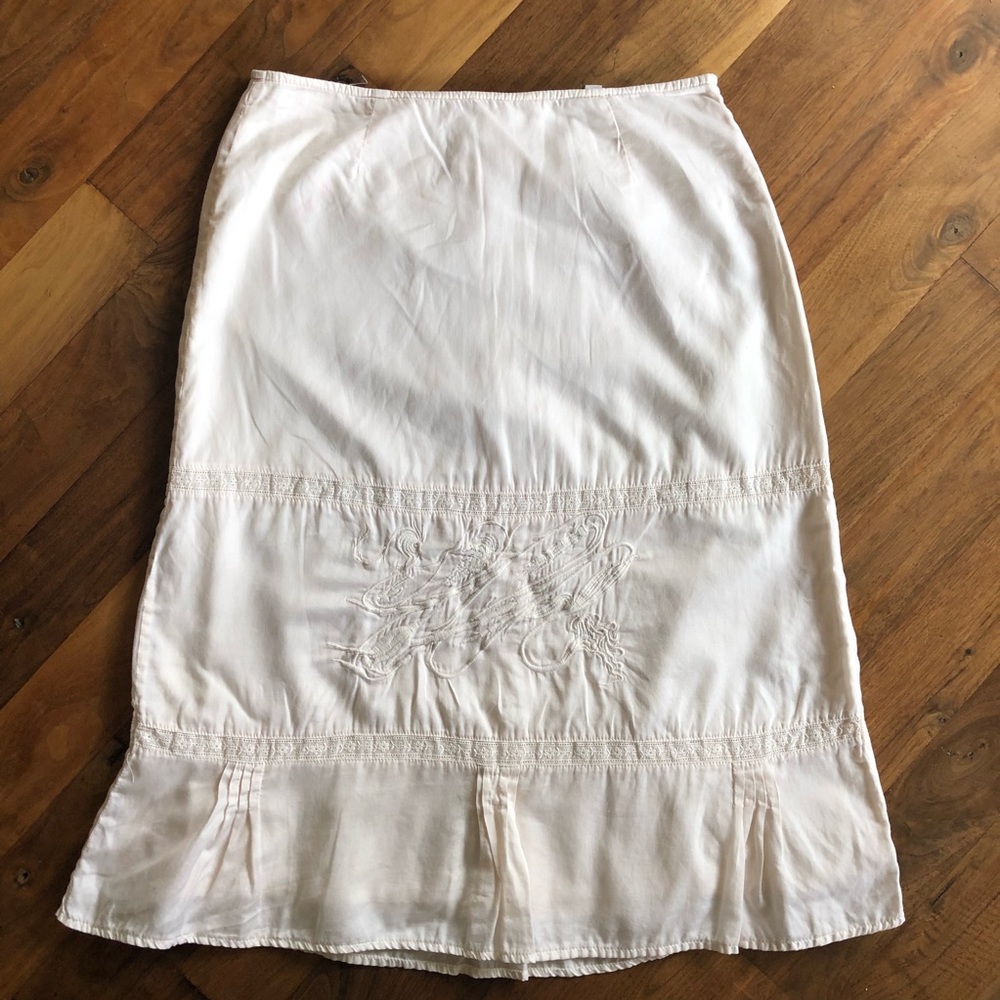 Knit Wit Xie blush Petticoat skirt